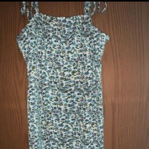 Shein , never worn , mini dress , flowers patterns